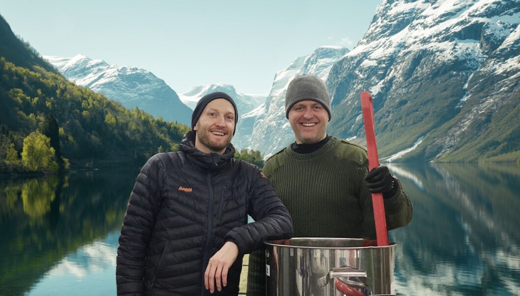 Øyvind Løkling (til venstre) og Jann Vestby står bak Fjording. (Foto: Fjording) Øyvind Løkling (til venstre) og Jann Vestby står bak Fjording. (Foto: Fjording)