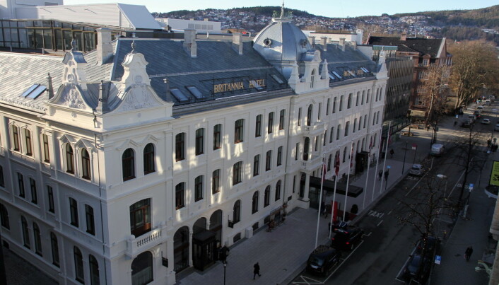 Britannia Hotel i Trondheim. (Foto: Morten Holt)