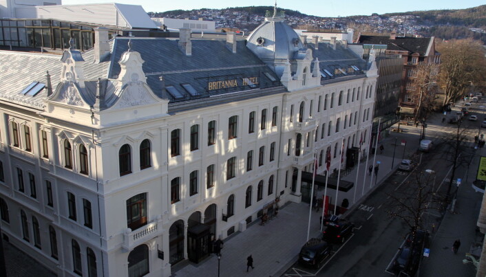 Britannia Hotel i Trondheim. (Foto: Morten Holt) Britannia Hotel i Trondheim. (Foto: Morten Holt)