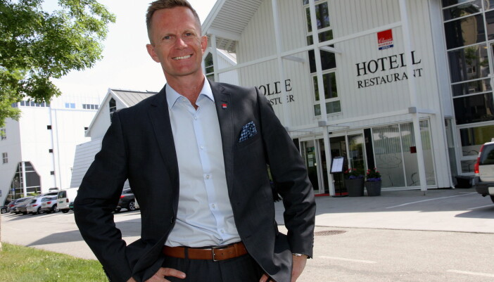 Administrerende direktør i Classic Norway Hotels, Stephen Meinich-Bache. (Foto: Morten Holt)