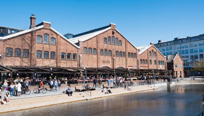 Solsiden i Trondheim. (Foto: Bård Ivar Basmo/Wink) Solsiden i Trondheim. (Foto: Bård Ivar Basmo/Wink)