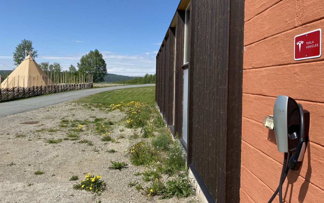 Røros Hotell og andre steder med Tesla Destination Charging opplever at mange spør om muligheten for lading ved reservasjon. (Foto: Røros Hotell) Røros Hotell og andre steder med Tesla Destination Charging opplever at mange spør om muligheten for lading ved reservasjon. (Foto: Røros Hotell)