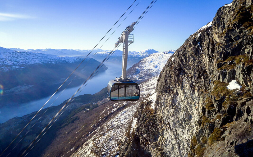 Loen Skylift. (Foto: Lars Korvald/Loen Skylift) Loen Skylift. (Foto: Lars Korvald/Loen Skylift)