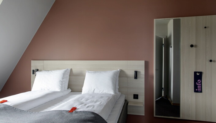 Hotellrom hos Citybox. (Foto: Citybox/Annemeranda Photo) Hotellrom hos Citybox. (Foto: Citybox/Annemeranda Photo)