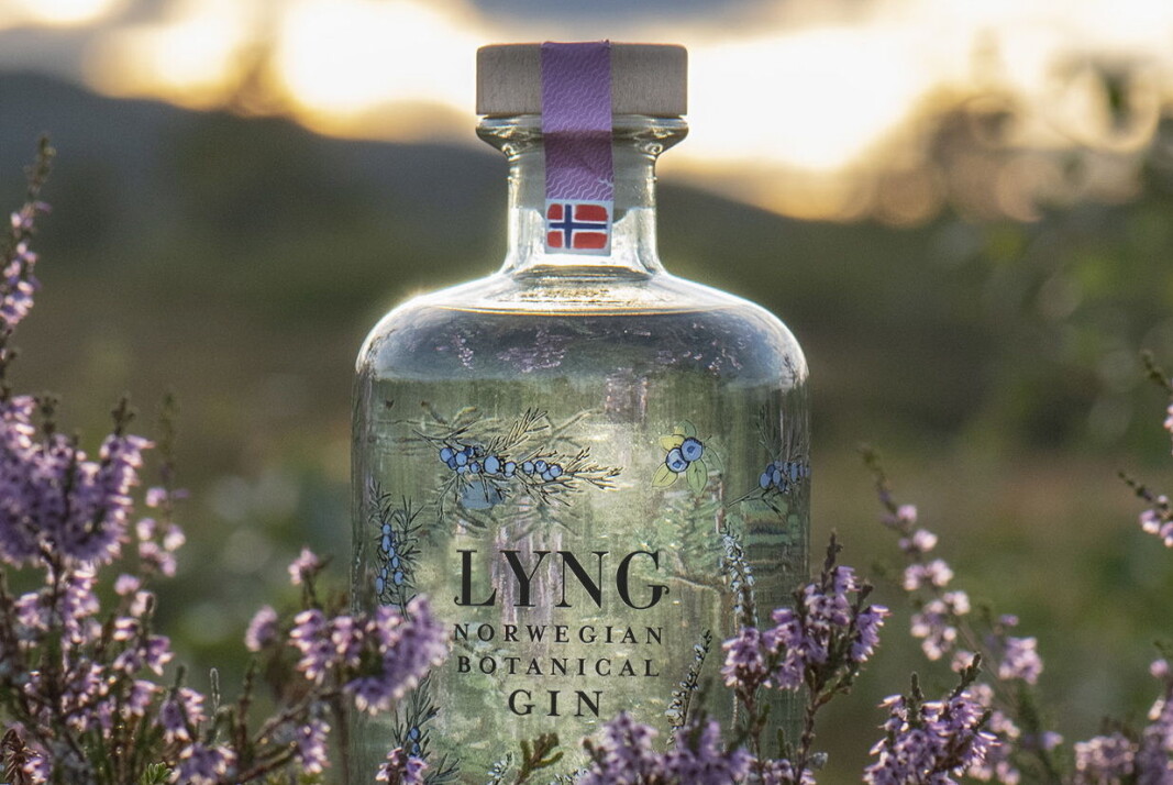 Lyng Botanical Gin. (Foto: Det Norske Brenneri) Lyng Botanical Gin. (Foto: Det Norske Brenneri)