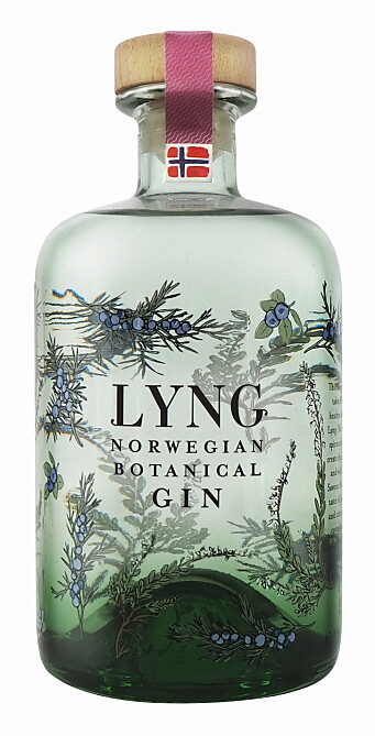 Lyng Botanical Gin. (Foto: Det Norske Brenneri) Lyng Botanical Gin. (Foto: Det Norske Brenneri)