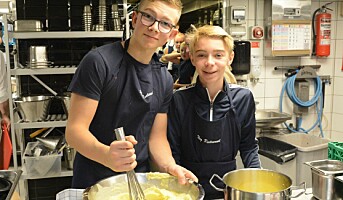 15-åringer fikk drømmedag med Michelin-kokker