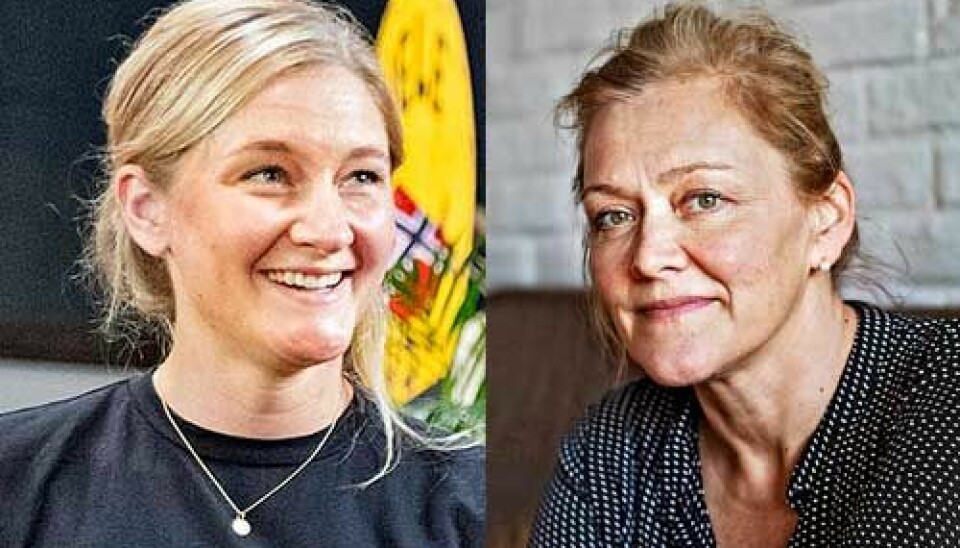 Kaja Skogborg-Hansen og Heidi Bjerkan kan vinne prisen. (Foto: Matmerk)