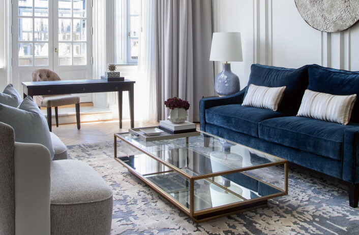 Fra Nobelsuiten på Grand Hotel i Oslo. (Foto: Grand Hotel/Studio Gathe) Fra Nobelsuiten på Grand Hotel i Oslo. (Foto: Grand Hotel/Studio Gathe)