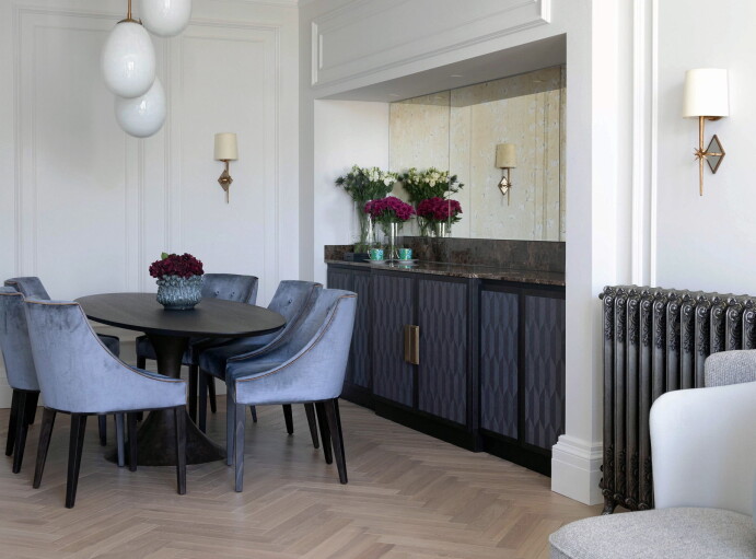 Møblene ble spesialdesignet og produsert til suiten. (Foto: Grand Hotel/Studio Gathe) Møblene ble spesialdesignet og produsert til suiten. (Foto: Grand Hotel/Studio Gathe)