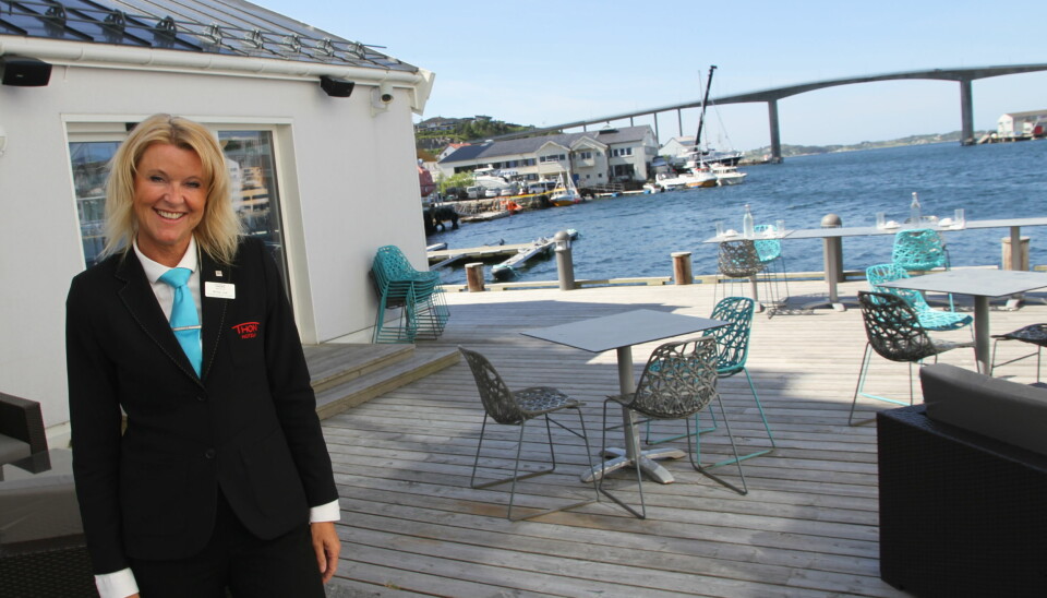 Hotelldirektør Britta Joø. (Foto: Morten Holt)