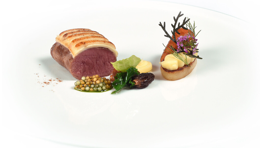 Med sine internasjonale prestasjoner er det norske kokkelandslaget innovatører og påvirkere i matbransjen. Her Kokkelandslagets hovedrett, Chefs Table i kokke-OL 2020. (Foto: NKL) Med sine internasjonale prestasjoner er det norske kokkelandslaget innovatører og påvirkere i matbransjen. Her Kokkelandslagets hovedrett, Chefs Table i kokke-OL 2020. (Foto: NKL)