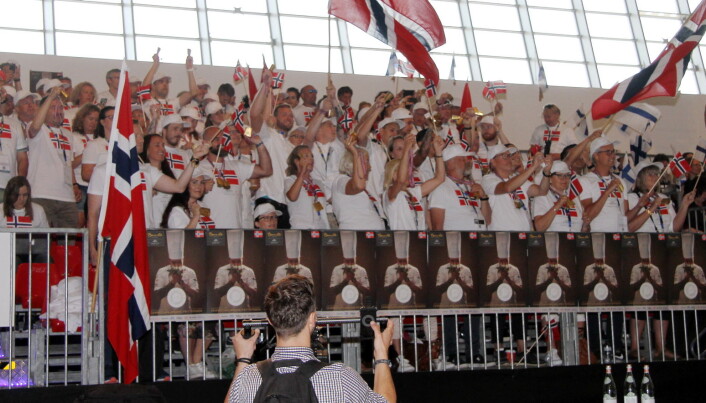 Det blir ingen norske fans på tribunen i Tallinn. (Foto: Morten Holt) Det blir ingen norske fans på tribunen i Tallinn. (Foto: Morten Holt)