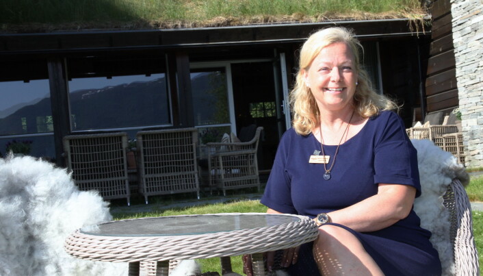 Vårt slagord mot våre utenlandske og norske gjester er «A slowlife hideaway», sier hotelldirektør Benthe Langeland. (Foto: Morten Holt) Vårt slagord mot våre utenlandske og norske gjester er «A slowlife hideaway», sier hotelldirektør Benthe Langeland. (Foto: Morten Holt)