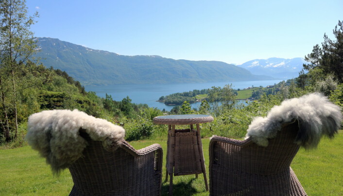 Utsikt mot Storfjorden. (Foto: Heidi Fjelland) Utsikt mot Storfjorden. (Foto: Heidi Fjelland)