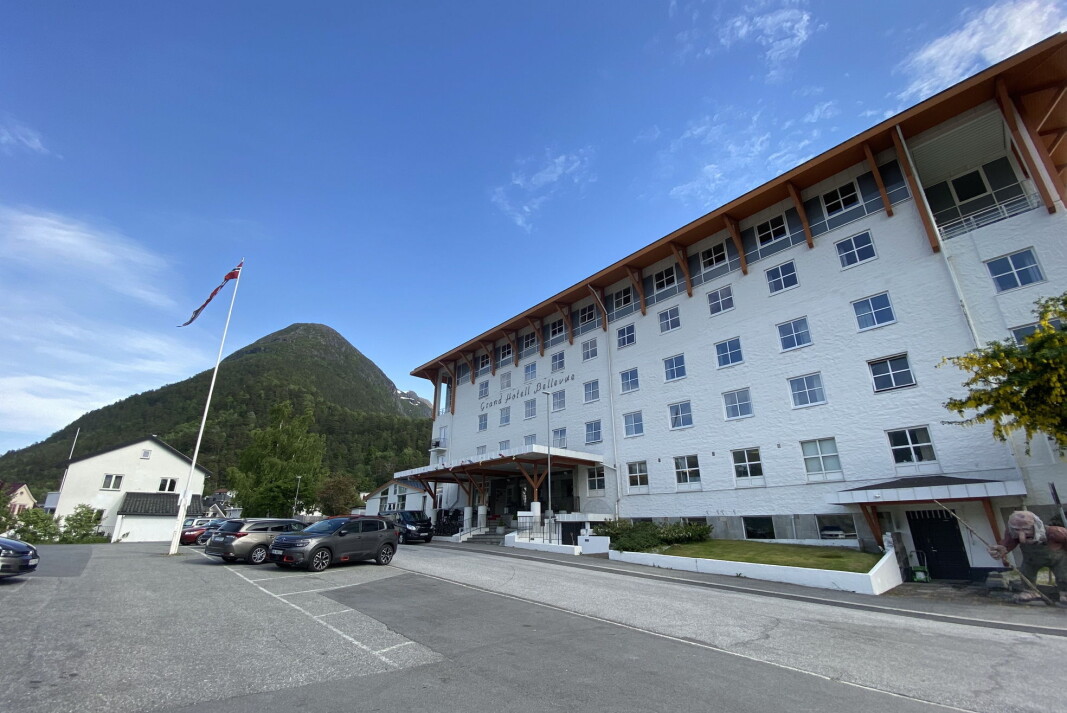 Grand Hotel Bellevue i Åndalsnes går inn i Classic Norway Hotels. I bakgrunnen toppen med den populære Grand Hotel Bellevue i Åndalsnes går inn i Classic Norway Hotels. I bakgrunnen toppen med den populære
