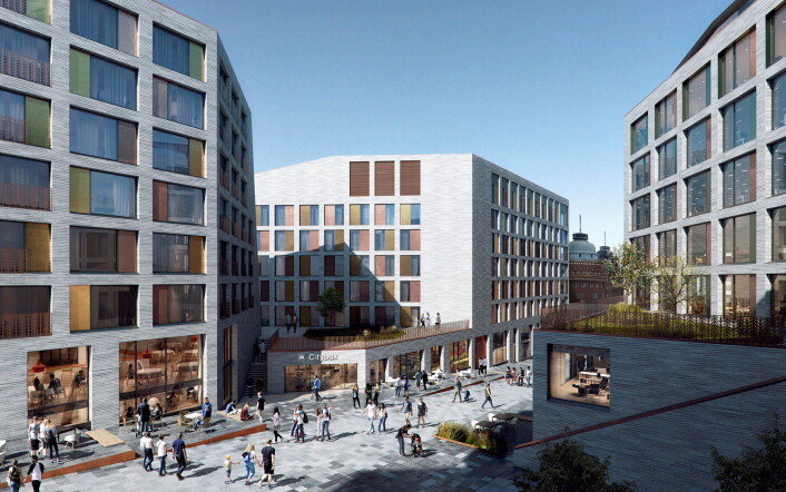 Slik blir Citybox Helsinki. (Illustrasjon: Ylva /Cederqvist & Jäntti Architects) Slik blir Citybox Helsinki. (Illustrasjon: Ylva /Cederqvist & Jäntti Architects)