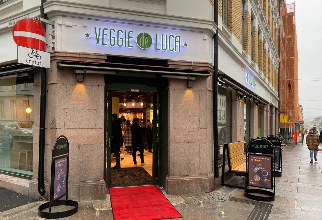 Her åpnes landets første «Veggie de Luca». (Foto: Deli de Luca) Her åpnes landets første «Veggie de Luca». (Foto: Deli de Luca)