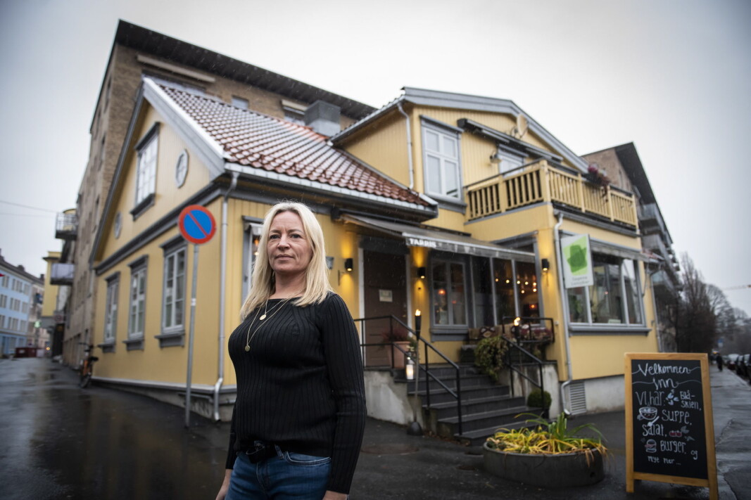Daglig leder for Sagene Lunsjbar, Gro Worren. (Foto: Katrine Lunke/Apeland) Daglig leder for Sagene Lunsjbar, Gro Worren. (Foto: Katrine Lunke/Apeland)