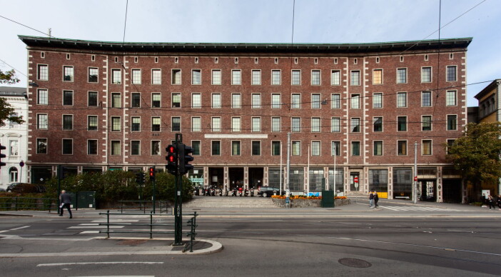 Her blir det hotell. (Foto: Chris André Aadland) Her blir det hotell. (Foto: Chris André Aadland)