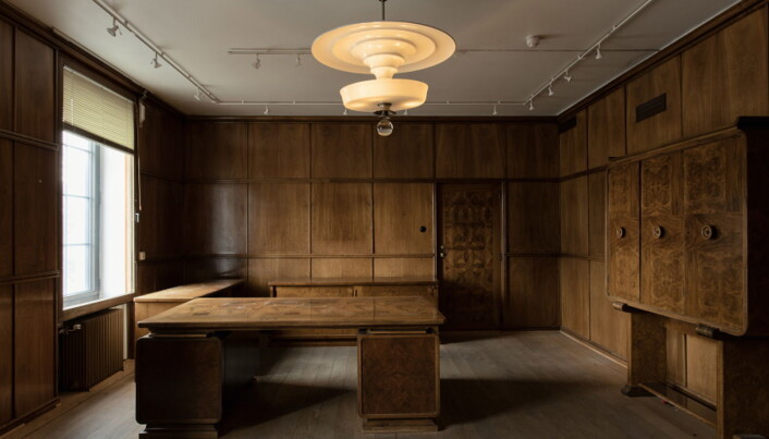Det gamle direktørkontoret bli suite. (Foto: Lars Petter Pettersen) Det gamle direktørkontoret bli suite. (Foto: Lars Petter Pettersen)