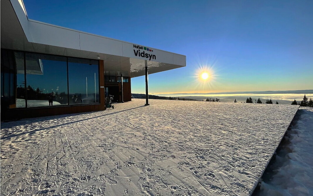 Ingenting å si på utsikten eller været på åpningshelgen av Vidsyn i Hafjell. (Foto: Veslemøy Eineteig Wedum). Ingenting å si på utsikten eller været på åpningshelgen av Vidsyn i Hafjell. (Foto: Veslemøy Eineteig Wedum).