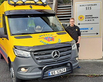 Ruben Westad går samme vei som både sin far og bestefar. (Foto: Westad Storkjøkken) Ruben Westad går samme vei som både sin far og bestefar. (Foto: Westad Storkjøkken)