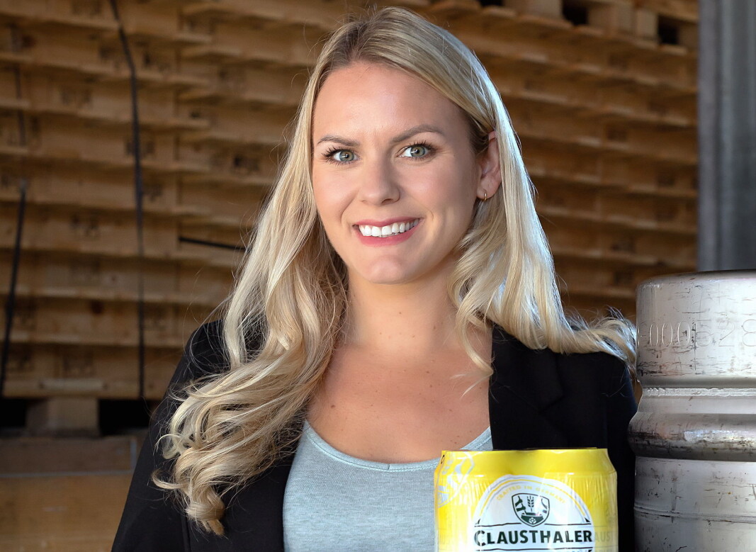 Henriette Berland, merkevaresjef Clausthaler hos Hansa Borg Bryggerier. (Foto: Hansa Borg Bryggerier) Henriette Berland, merkevaresjef Clausthaler hos Hansa Borg Bryggerier. (Foto: Hansa Borg Bryggerier)