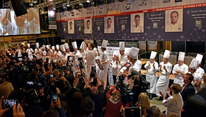 Fra den første utgaven av Årets unge kokk. (Foto: Stiftelsen Norsk Gastronomi) Fra den første utgaven av Årets unge kokk. (Foto: Stiftelsen Norsk Gastronomi)