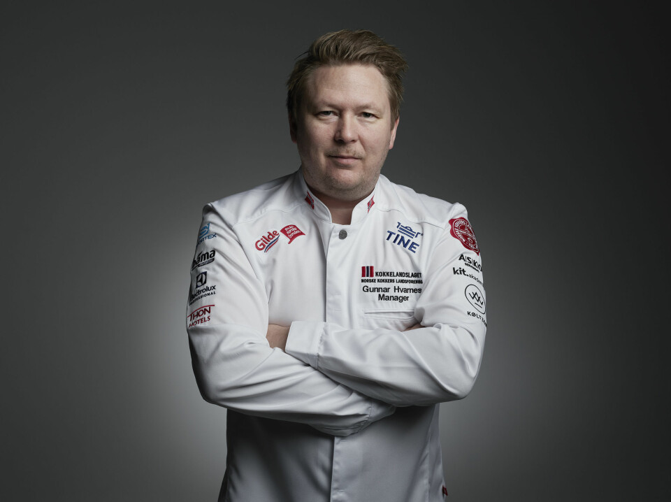 Gunnar Hvarnes er manager for de norske kokkelandslagene i 2021-2025. (Foto Tom Haga)