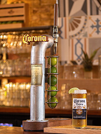 Corona på tapp i Norge. (Foto: Corona/AB InBev) Corona på tapp i Norge. (Foto: Corona/AB InBev)