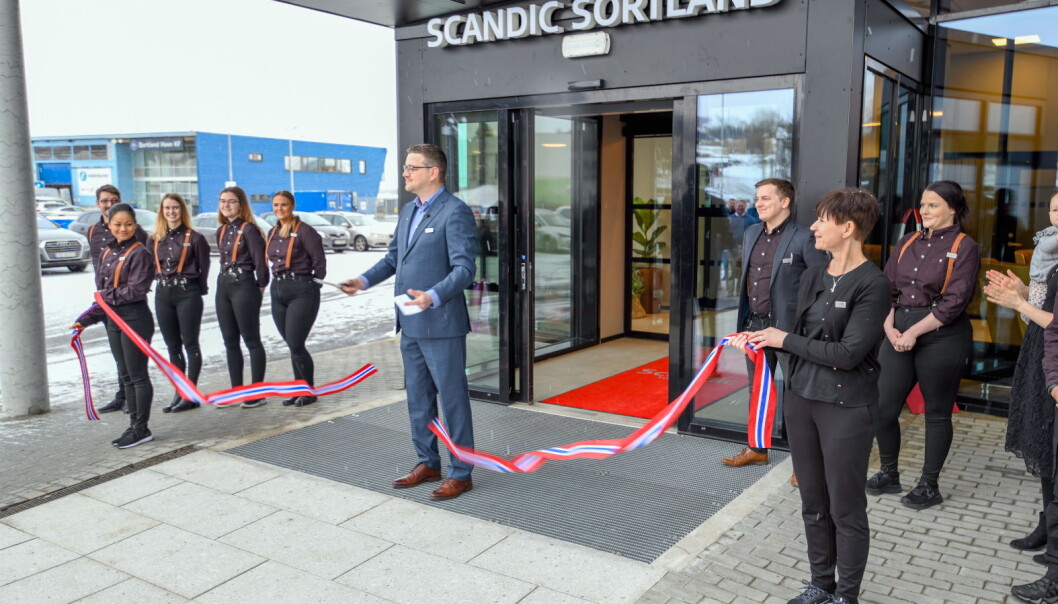 Scandic Sortland ble åpnet mandsag 15. mars 2021. (Foto: Scandic Hotels) Scandic Sortland ble åpnet mandsag 15. mars 2021. (Foto: Scandic Hotels)