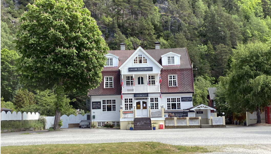 Fjellro turisthotell. Fjellro turisthotell.