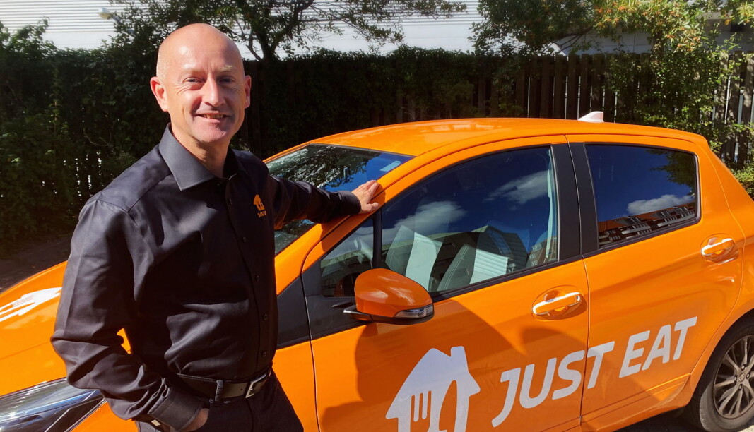 Carsten Boldt vil doble markedsandelen i Norge. (Foto: Just Eat) Carsten Boldt vil doble markedsandelen i Norge. (Foto: Just Eat)