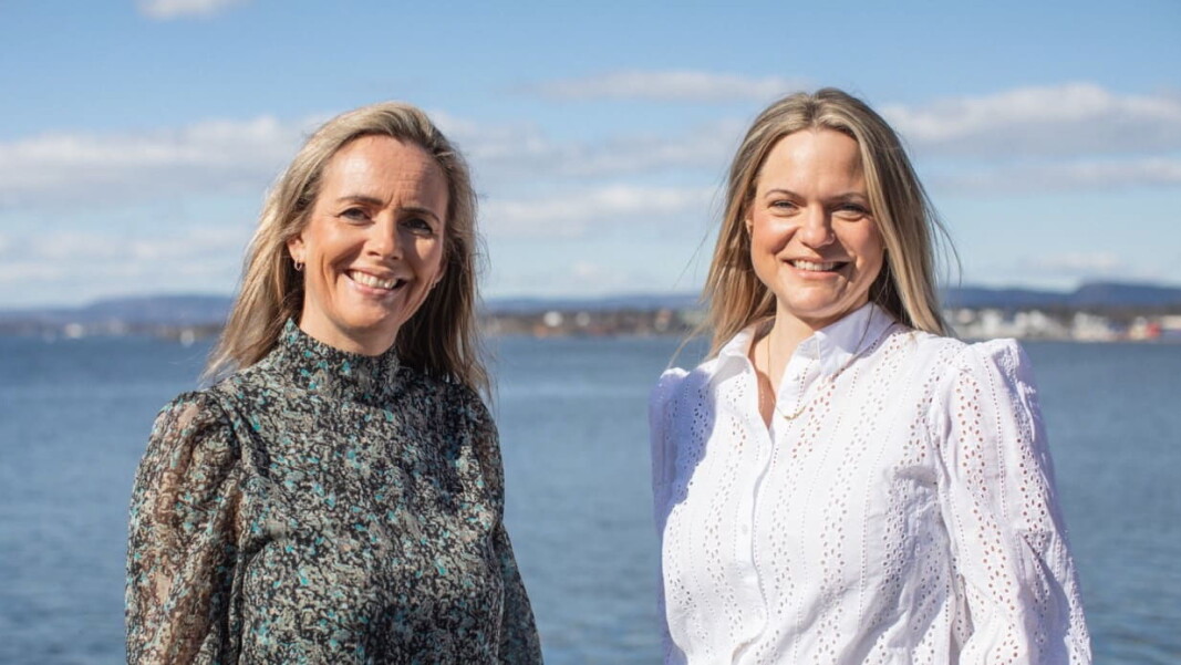 Camilla Beck (til venstre) og Guro Jahre Lund. (Foto: Norges sjømatråd) Camilla Beck (til venstre) og Guro Jahre Lund. (Foto: Norges sjømatråd)