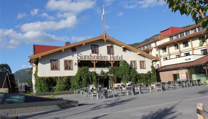 Sundvolden Hotel. (Foto: Morten Holt, arkiv) Sundvolden Hotel. (Foto: Morten Holt, arkiv)