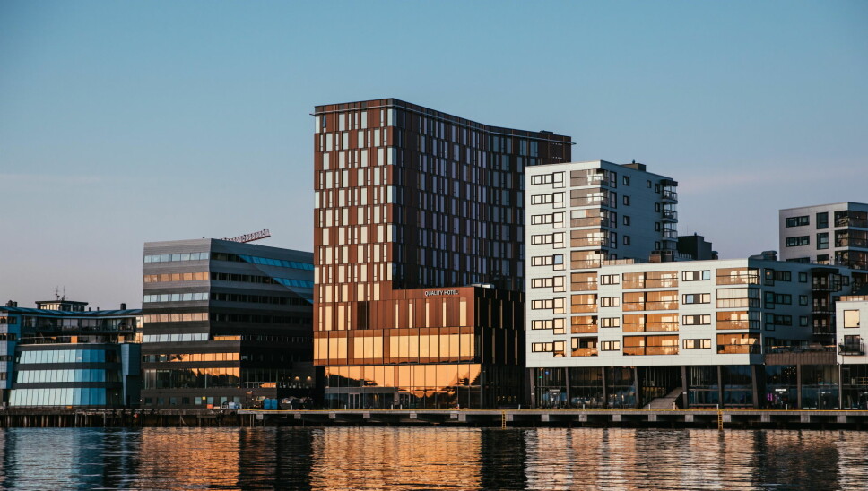 Nyåpnede Quality Hotel Ramsalt er Bodøs største hotell. (Foto: Nordic Choice Hotels)