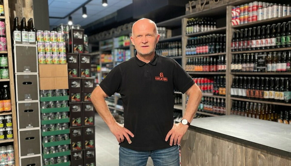 Frank Tronstad leder den nye Gulating-butikken på Sørlandssenteret i Kristiansand. (Foto: Gulating Gruppen)