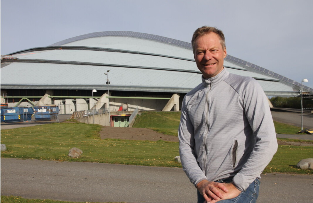 Vikingskipet på Hamar er arena for Østlandske Storhusholdning 2021. Her messegeneral Konrad Sel. (Foto: Morten Holt) Vikingskipet på Hamar er arena for Østlandske Storhusholdning 2021. Her messegeneral Konrad Sel. (Foto: Morten Holt)