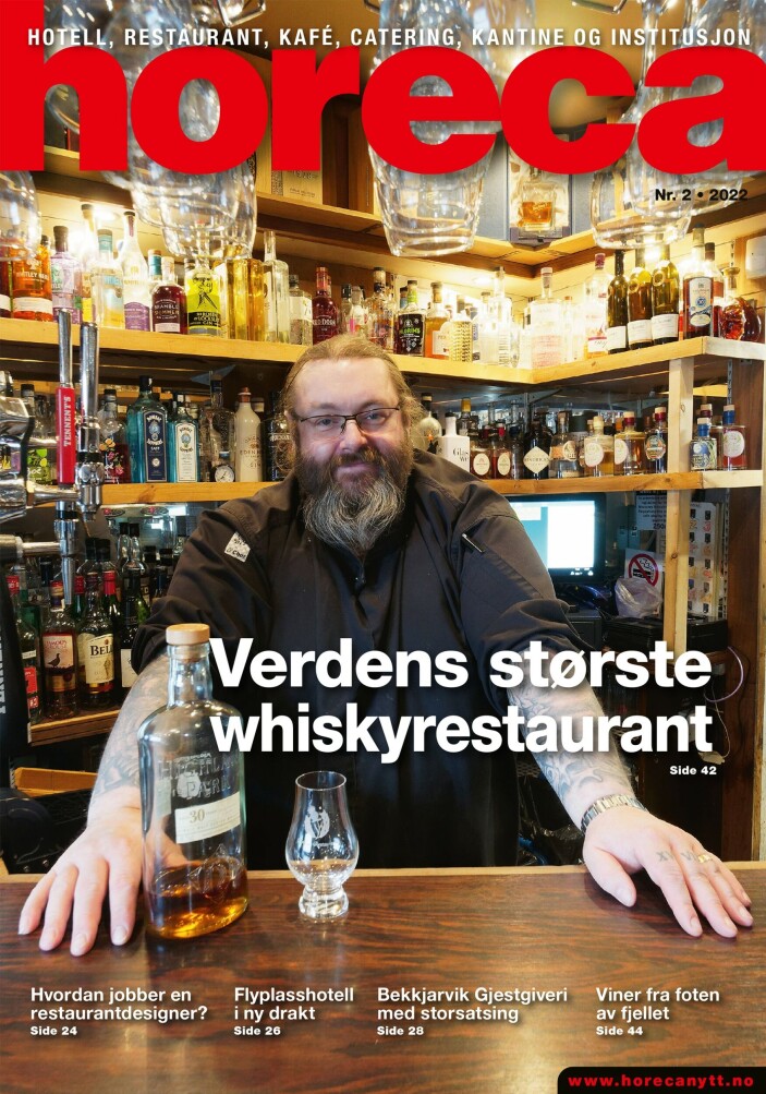 Forsiden på den andre utgaven av Horeca i 2022. (Foto: Georg Mathisen/layout: Tove Sissel Larsgård) Forsiden på den andre utgaven av Horeca i 2022. (Foto: Georg Mathisen/layout: Tove Sissel Larsgård)
