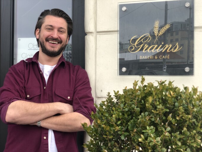 Dan Alexander Nypan åpnet Grains på Majorstuen i 2018. Bakeriet har blitt et populært innslag i lokalmiljøet. Dan Alexander Nypan åpnet Grains på Majorstuen i 2018. Bakeriet har blitt et populært innslag i lokalmiljøet.