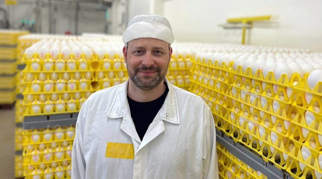 Thomas Ulseth, logistikksjef for egg i Nortura. (Foto: Nortura)