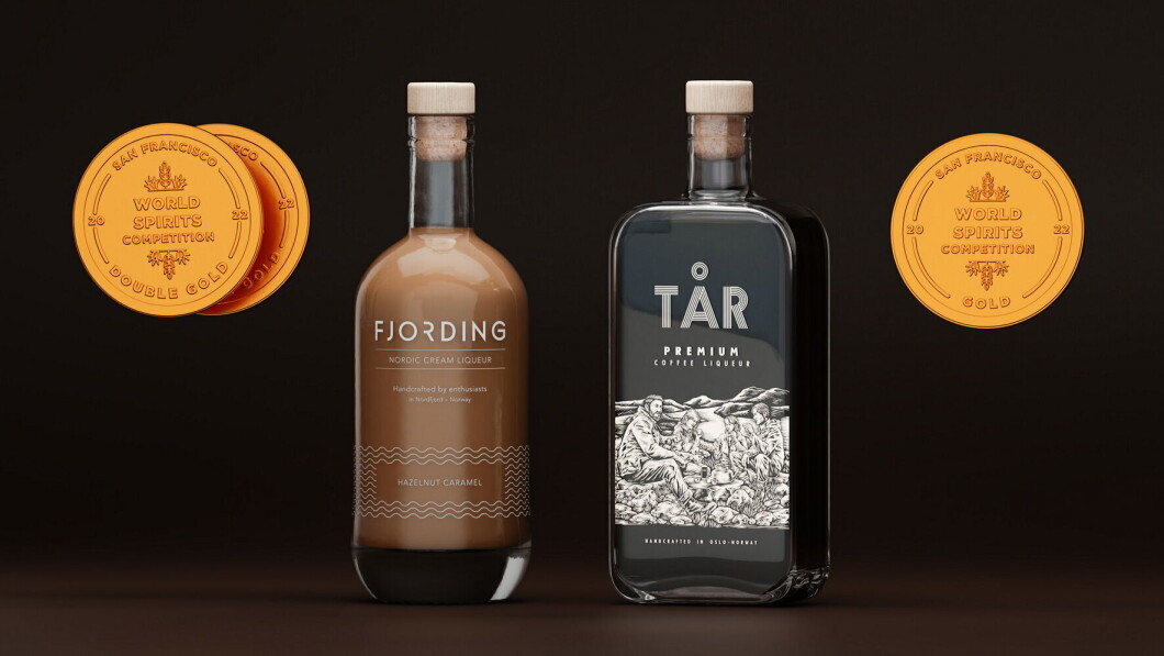 Fjording og Tår har hentet dobbelt gull og gull i San Francisco World Spirits Competition. (Foto: Fjording.com) Fjording og Tår har hentet dobbelt gull og gull i San Francisco World Spirits Competition. (Foto: Fjording.com)