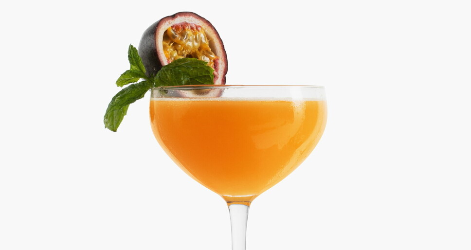 Drink med Absolut Passionfruit. (Foto: Pernod Ricard Norway)