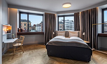 Åpnet boutiquehotell med takbar og utsikt over København