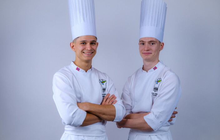 Simen Johansen og Noa Ståhl. (Foto: NKL Simen Johansen og Noa Ståhl. (Foto: NKL