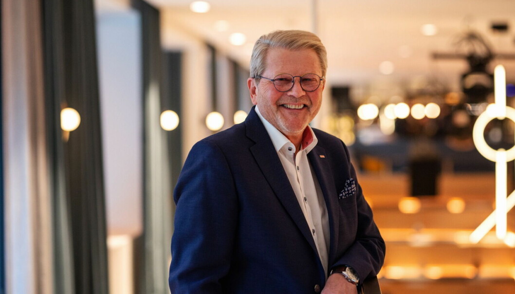 Hotelldirektør på Scandic Bergen City, Geir Anker Olsen, har mottatt Scandic Norges hederspris etter 52 år i hotellbransjen. (Foto: Scandic Hotels)