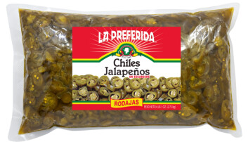 Nacho sliced Jalapenos fra La Preferida. Nacho sliced Jalapenos fra La Preferida.