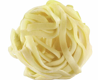 Laboratori Tortellini sin Linguini kommer fryst i nøster som gir deg god porsjonskontroll.