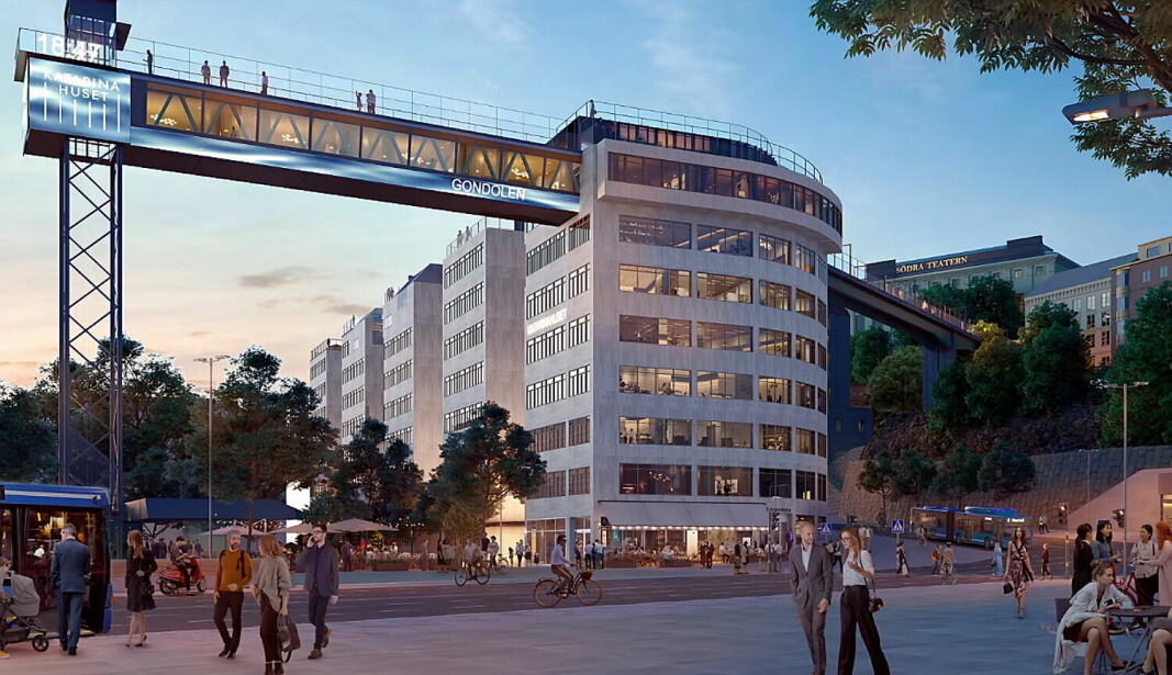Citybox åpner et nytt hotell i Stockholm i 2024. (Foto/Illustrasjon: Citybox Hotels)